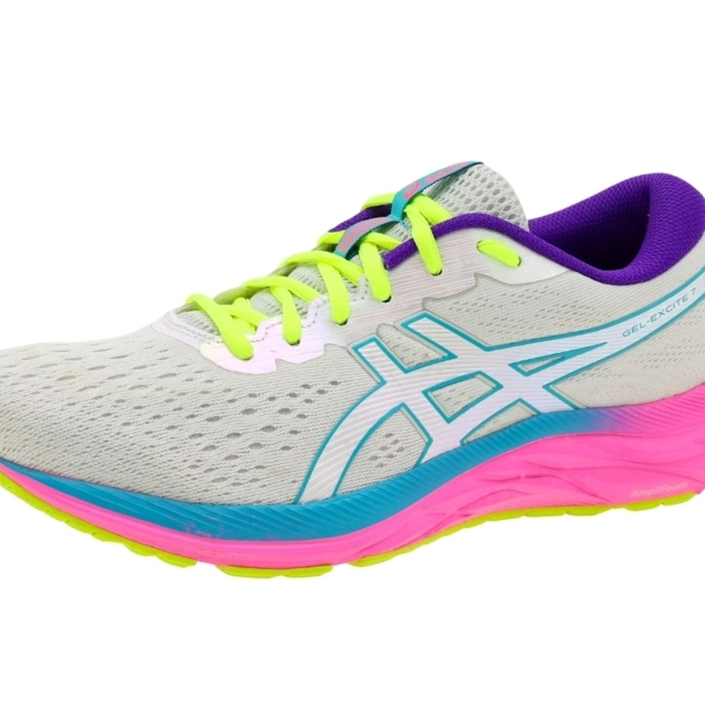 ASICS Women's Z1475 Womens White/Pink Gel-Excite 9 New with TAGS